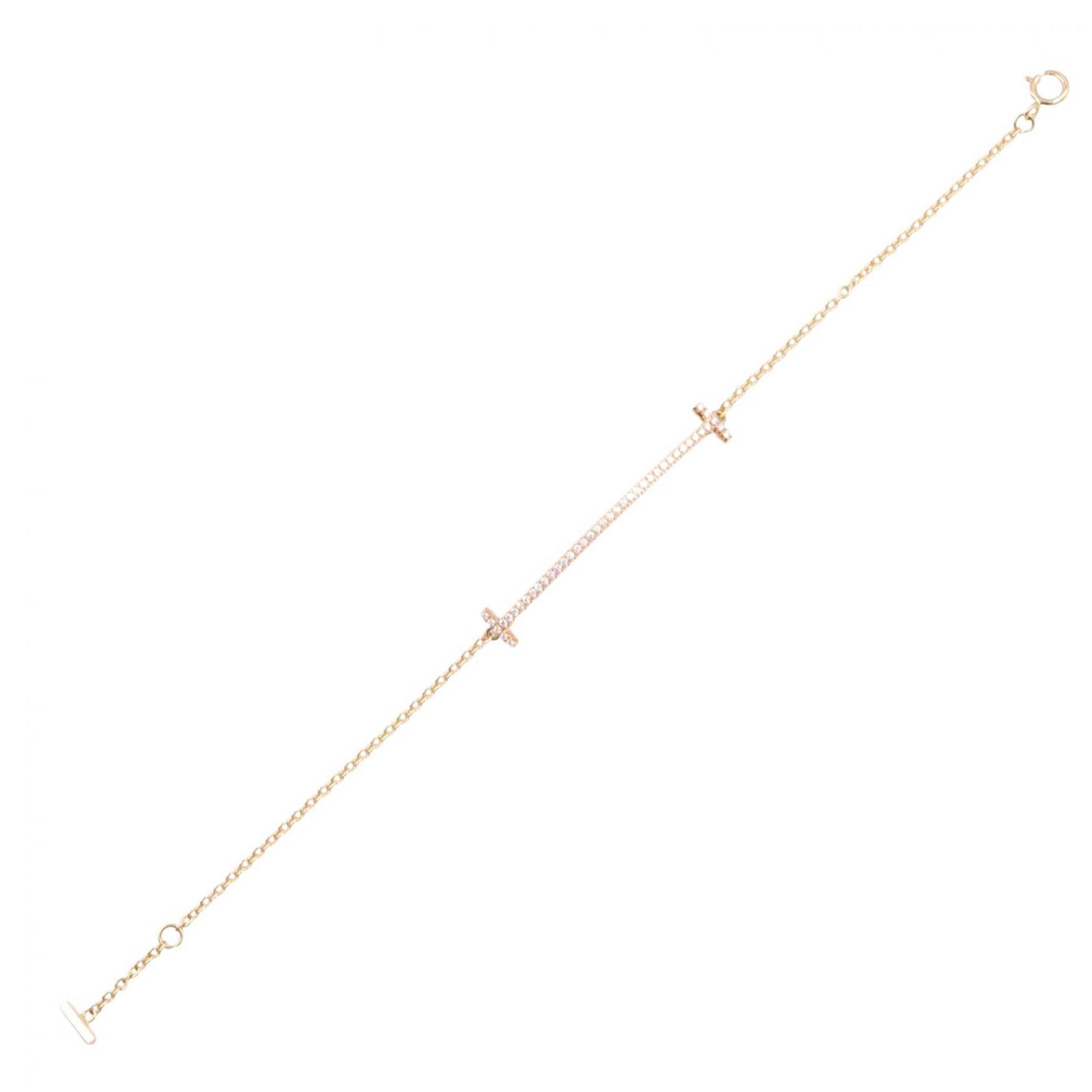 Tiffany T Smile Diamond Bracelet RN0000628