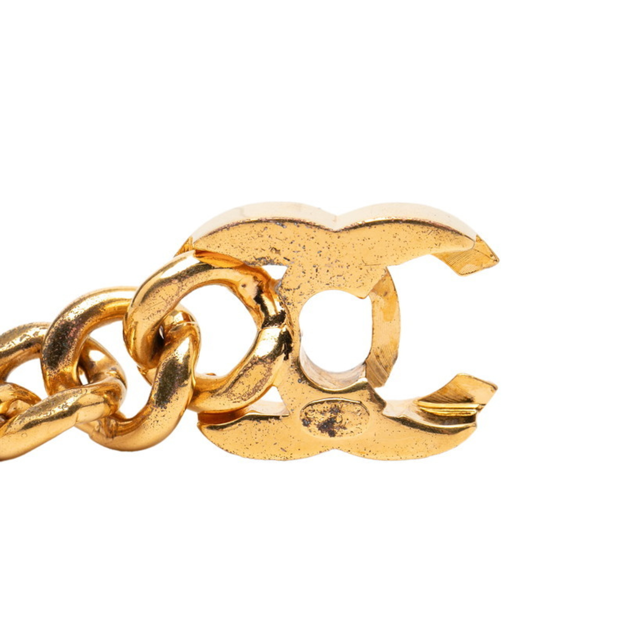 Chanel Coco Mark Turnlock Vintage Bracelet RN0000634