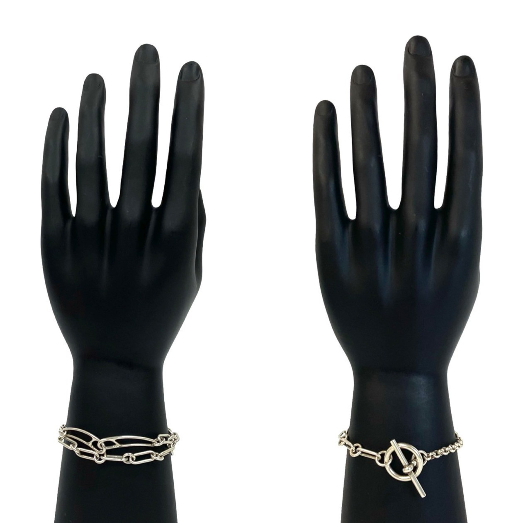 Hermès Chaine d'Ancre Punk Bracelet RN0000658