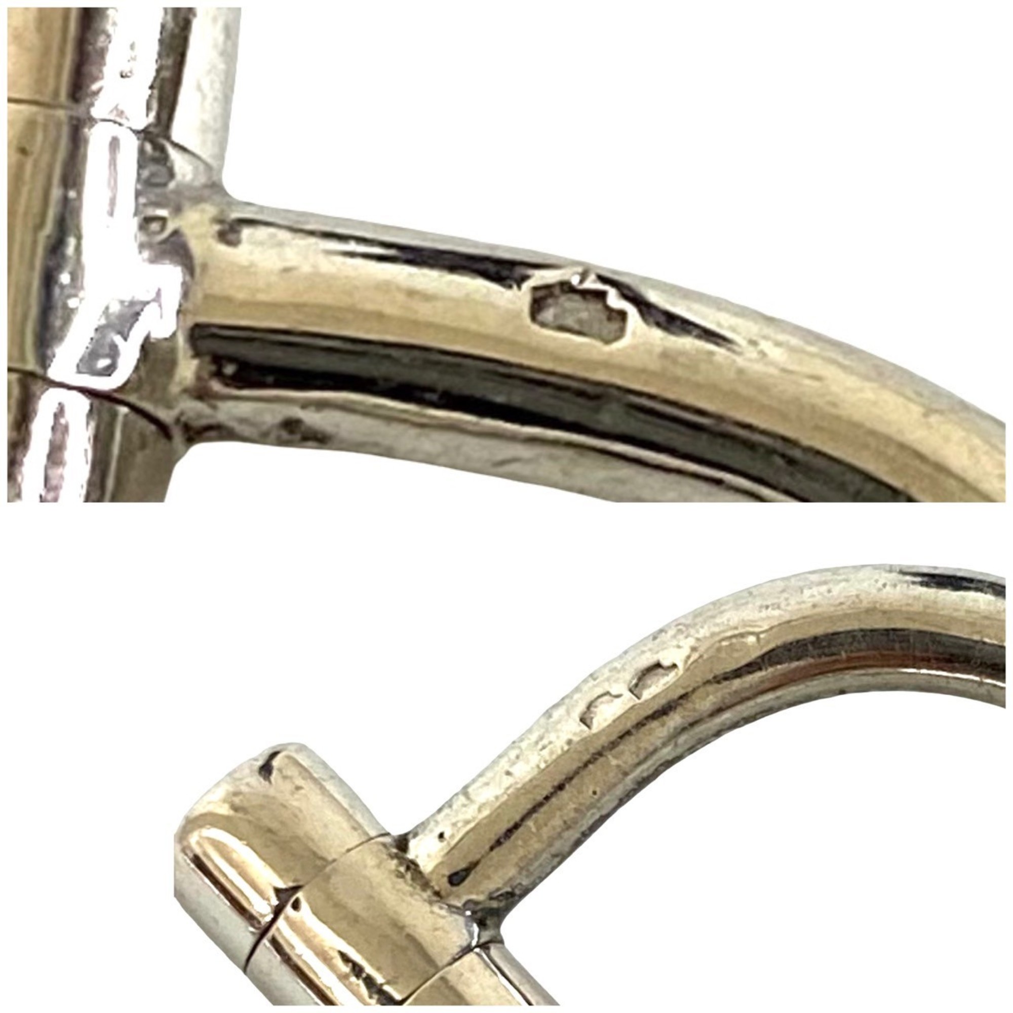 Hermès Horsebit Belt, Sterling Silver 925 Bracelet B RN0000669