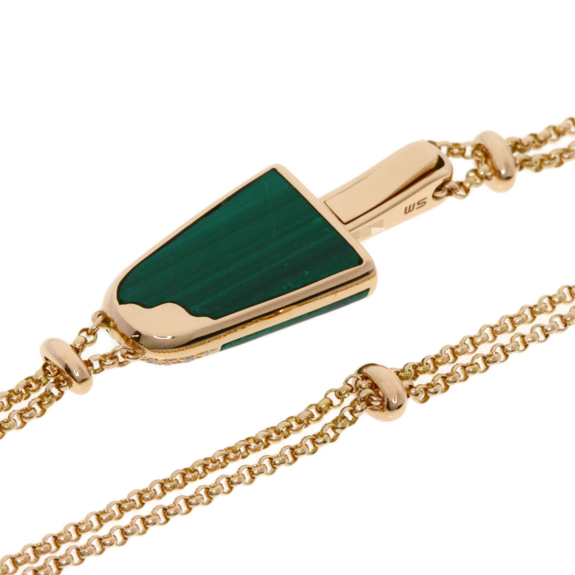 Bvlgari Gelati Malachite Diamond SM Bracelet RN0000671