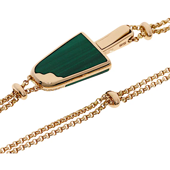 Bvlgari Gelati Malachite Diamond SM Bracelet RN0000671 Bvlgari Gelati Malachite Diamond SM Bracelet RN0000671