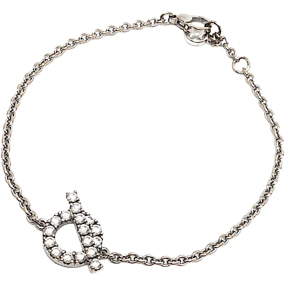 Hermès Finesse 18KWG Diamond 0.55ct Bracelet RN0000692 Hermès Finesse 18KWG Diamond 0.55ct Bracelet RN0000692