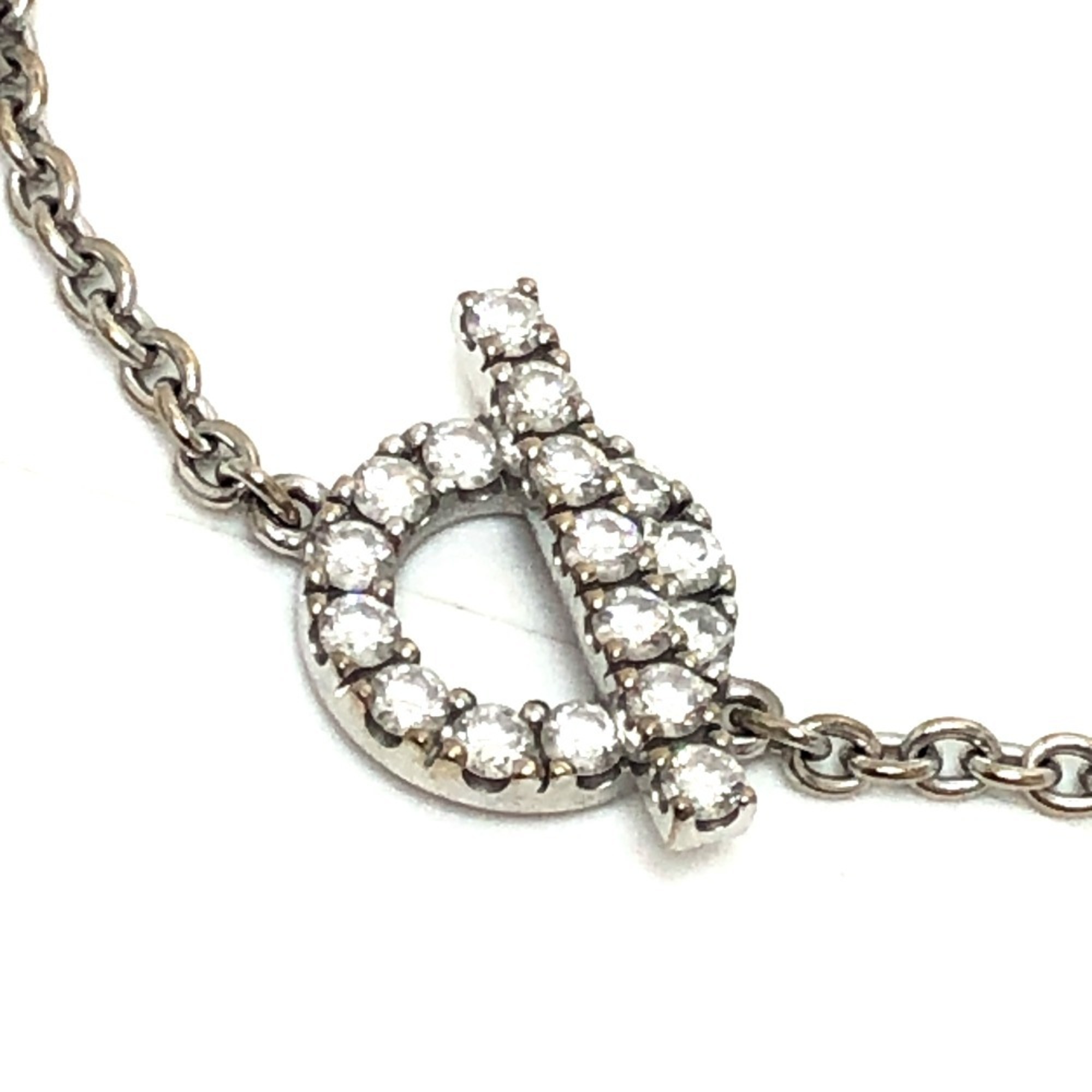 Hermès Finesse 18KWG Diamond 0.55ct Bracelet RN0000692