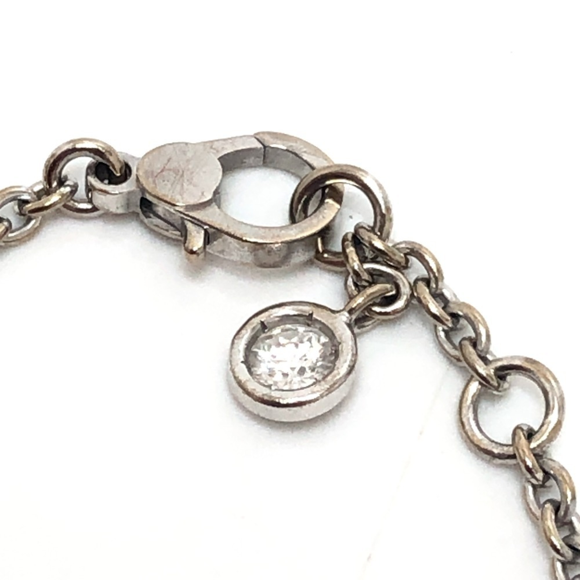 Hermès Finesse 18KWG Diamond 0.55ct Bracelet RN0000692