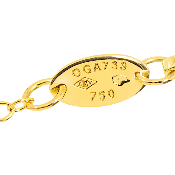 Louis Vuitton 20cm Bracelet 18K YG Yellow Gold 750 RN0000706 Louis Vuitton 20cm Bracelet 18K YG Yellow Gold 750 RN0000706
