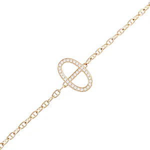 Hermès Chaine d'Ancre Contour Bracelet RN0000740 Hermès Chaine d'Ancre Contour Bracelet RN0000740