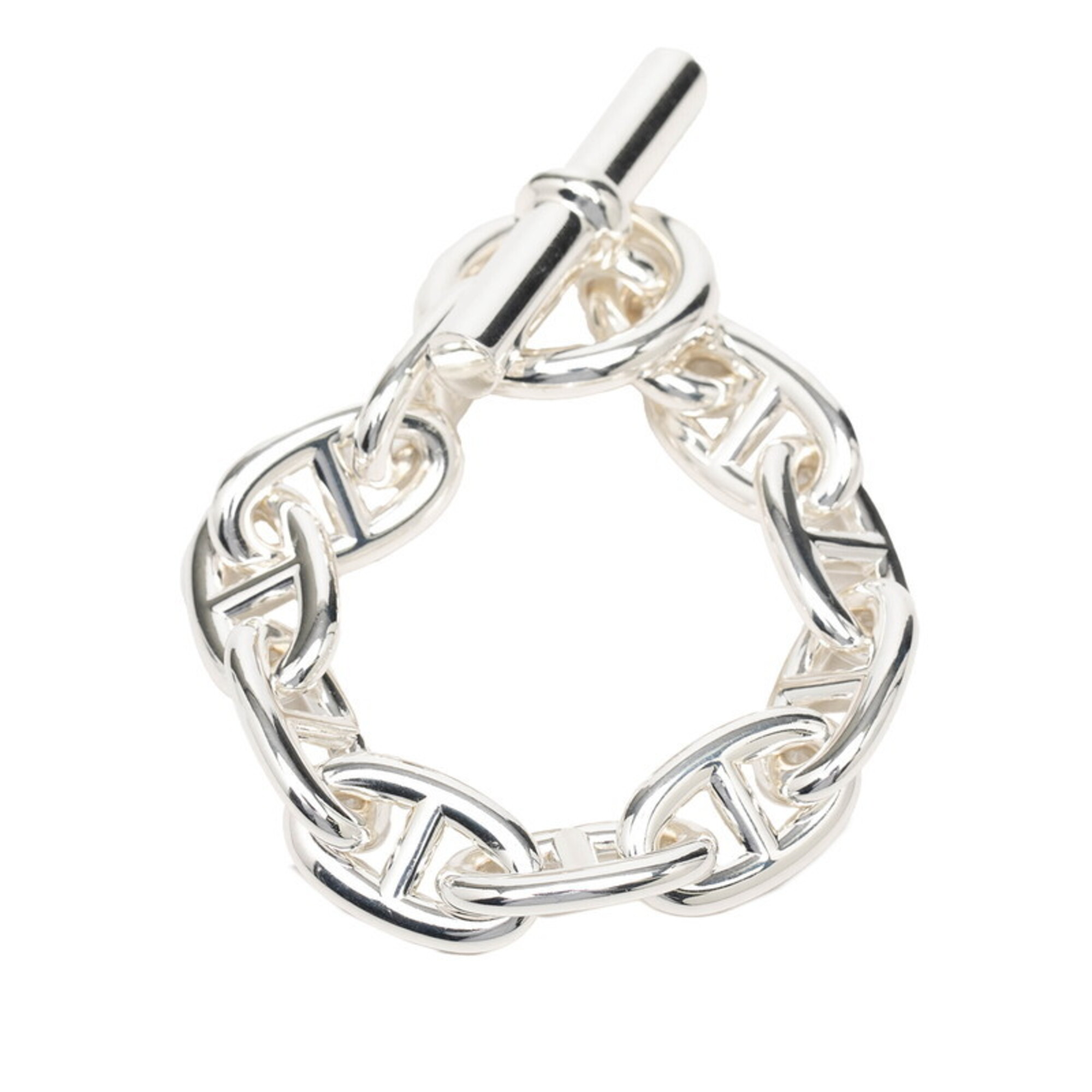 Hermès Chaine d'Ancre TGM 10-link bracelet RN0000744