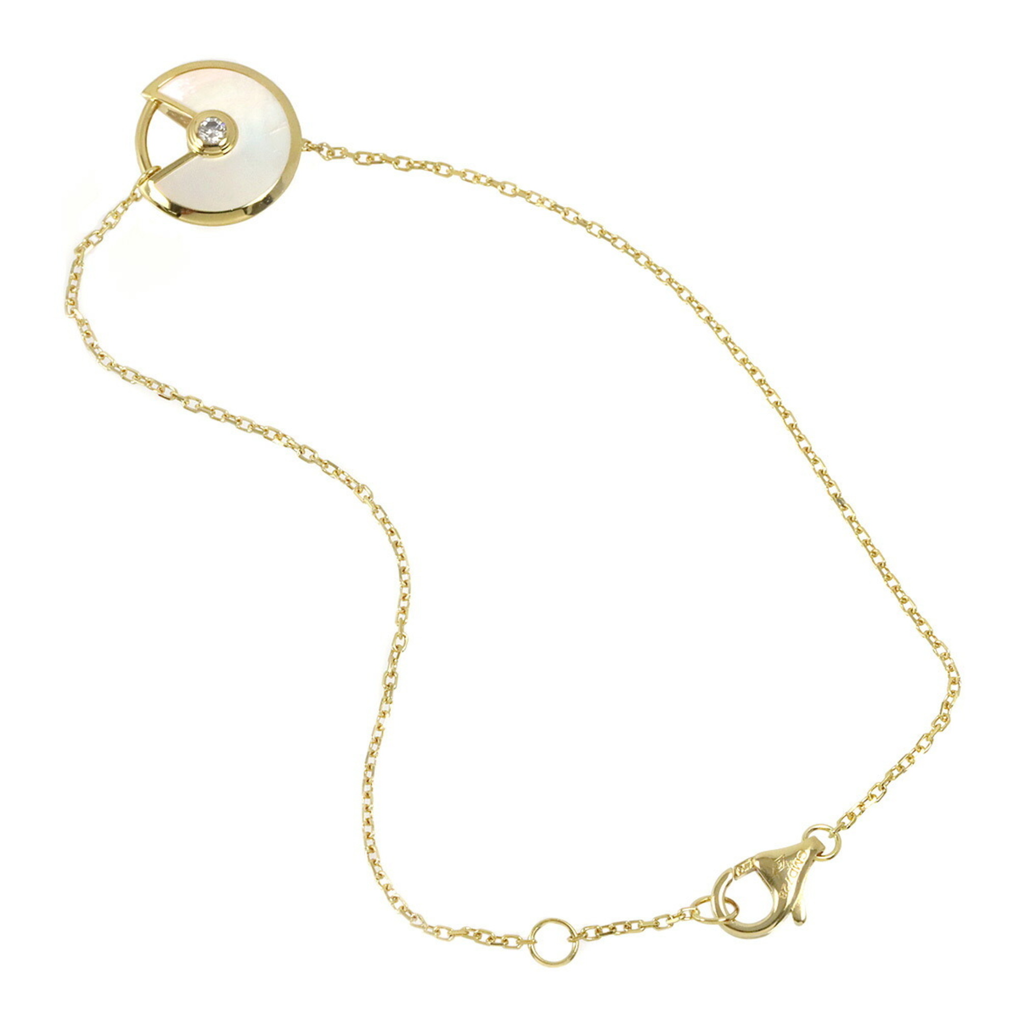 Cartier Amulette de Shell Diamond Bracelet XS RN0000745