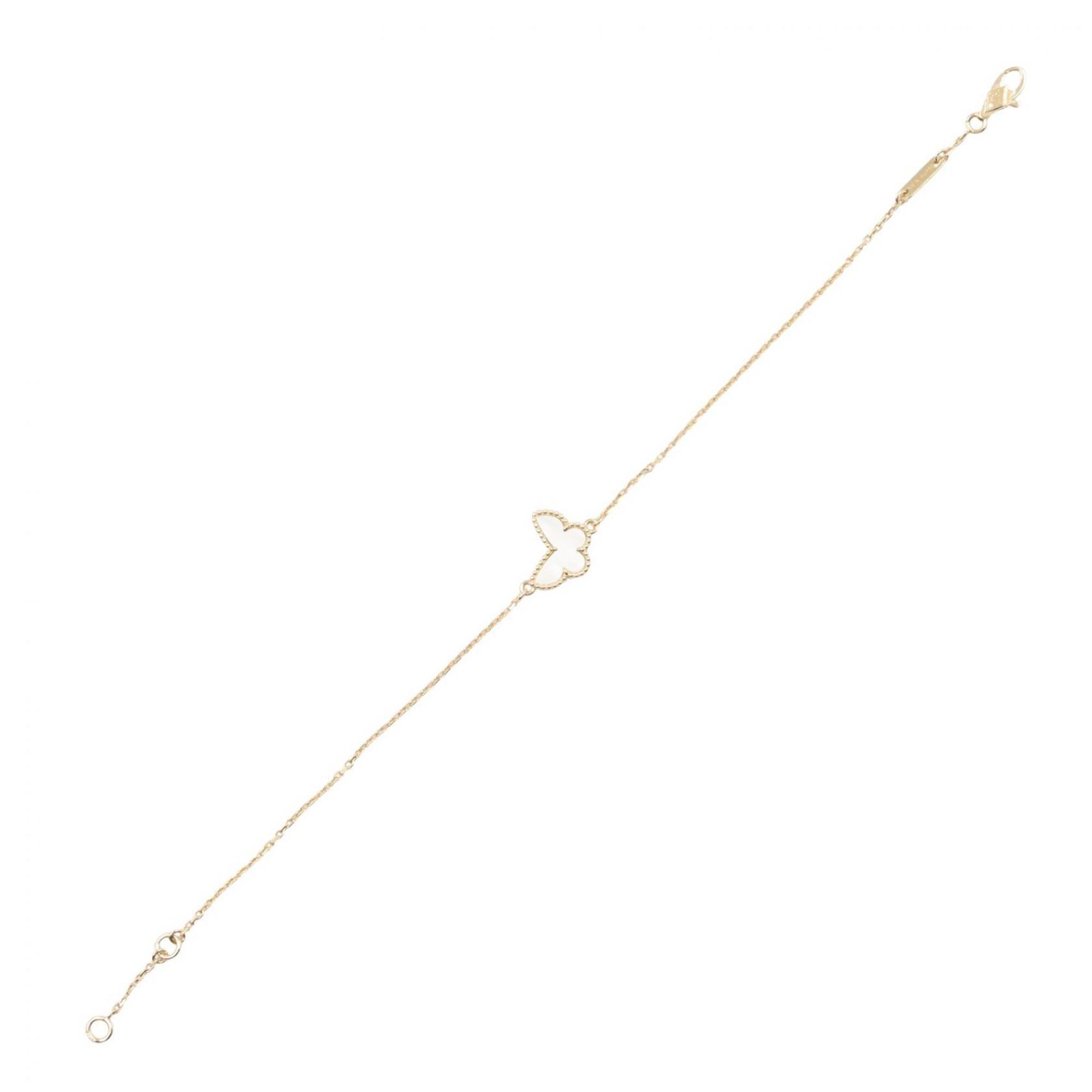 Van Cleef & Arpels Sweet Papillon Mother-of-Pearl Bracelet RN0000749