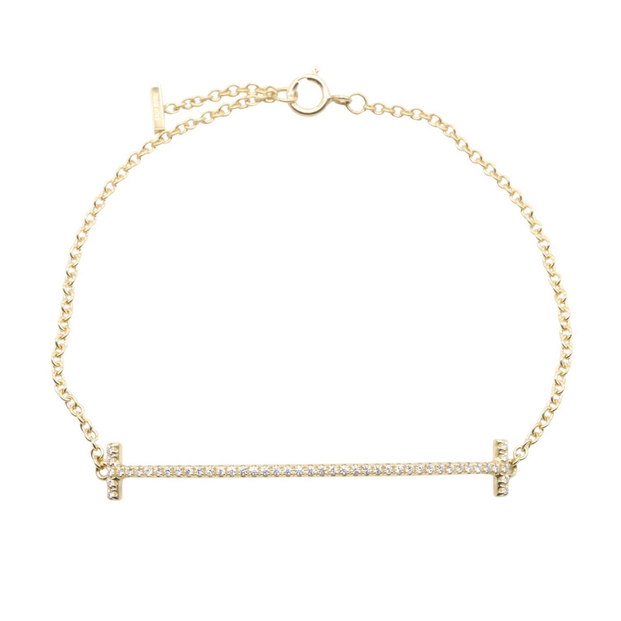 Tiffany T Smile Small Diamond Bracelet RN0000755