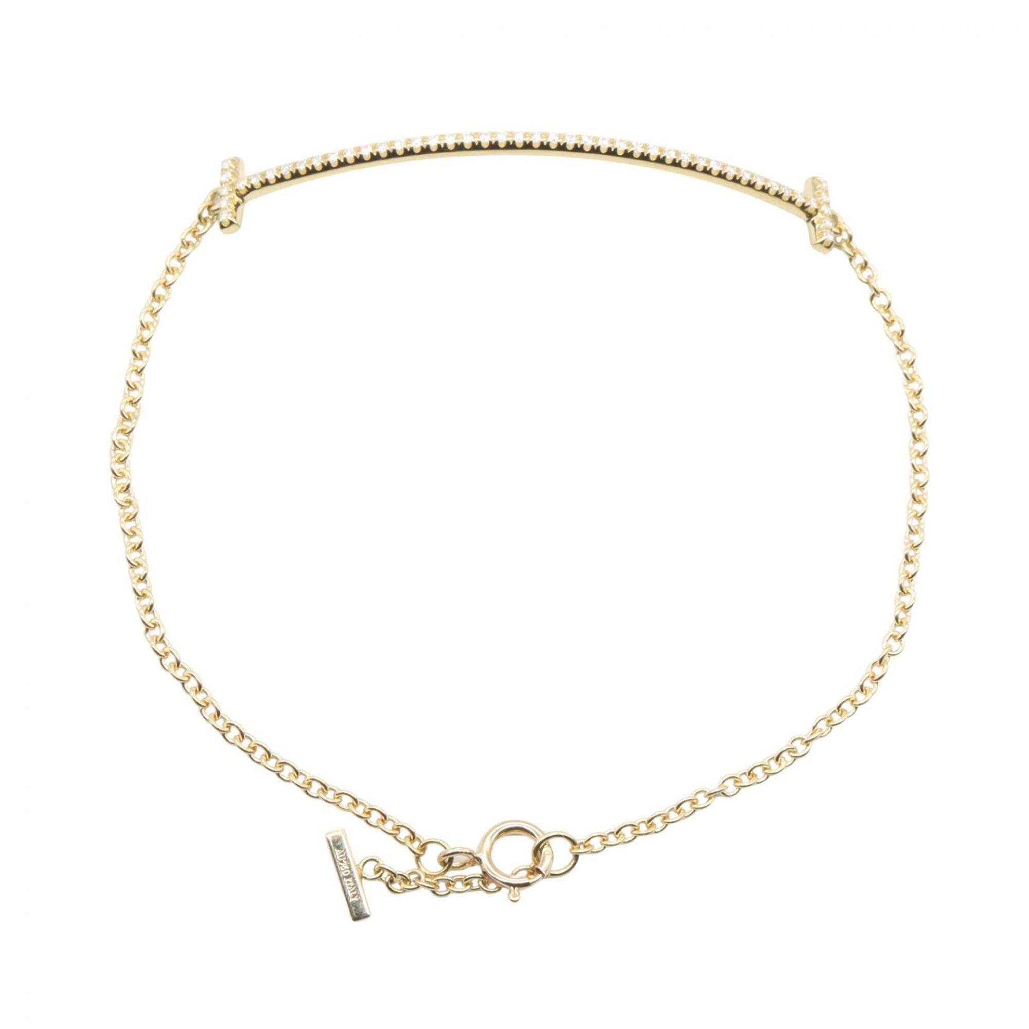 Tiffany T Smile Small Diamond Bracelet RN0000755