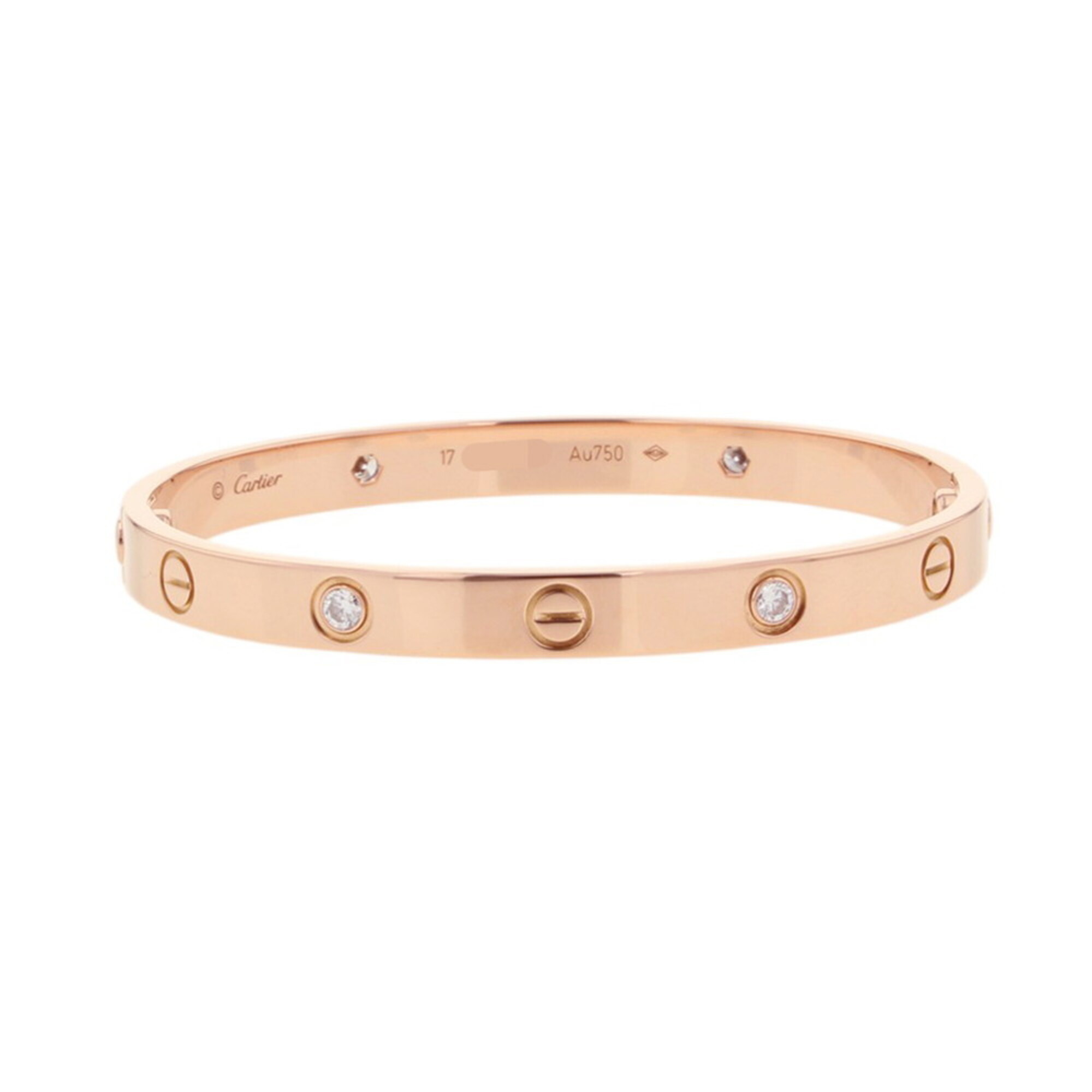 Cartier Love Bracelet Classic Diamond 4P RN0000758