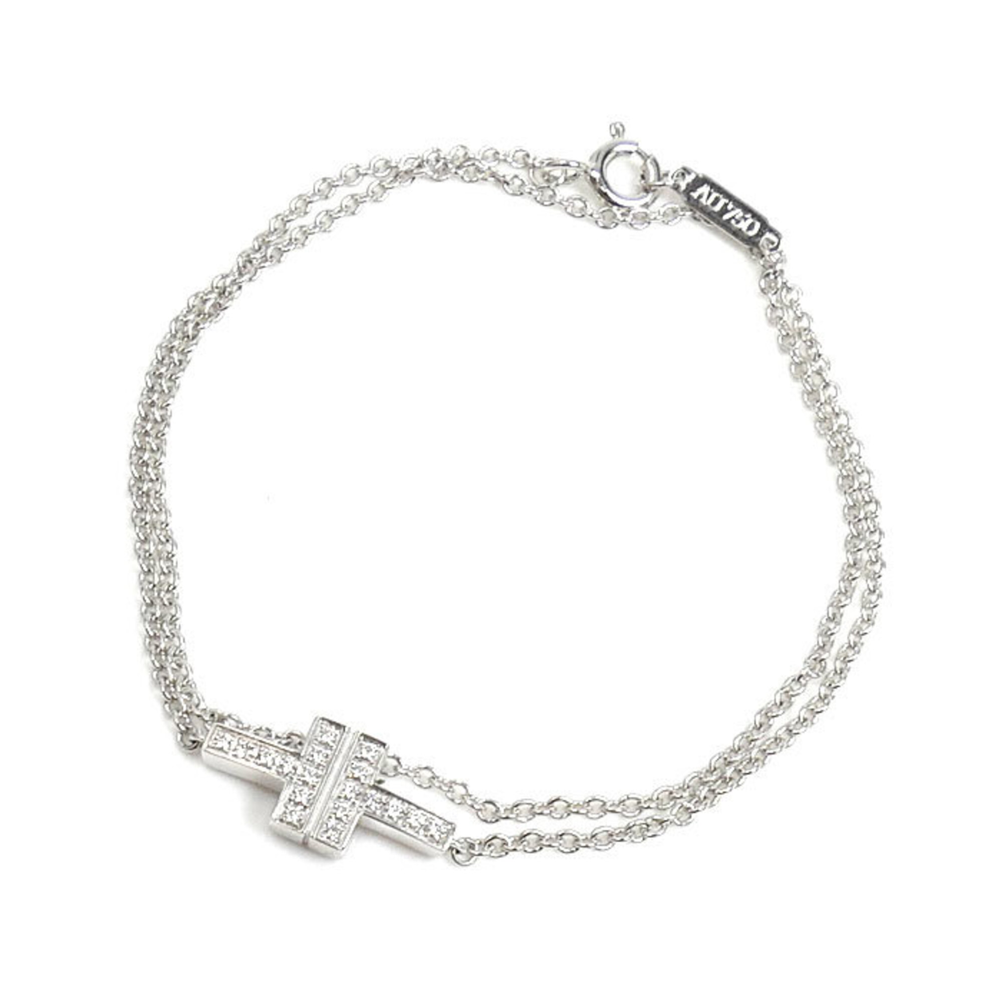 Tiffany Tiffany & Co. T TWO Double Strand Bracelet RN0000767