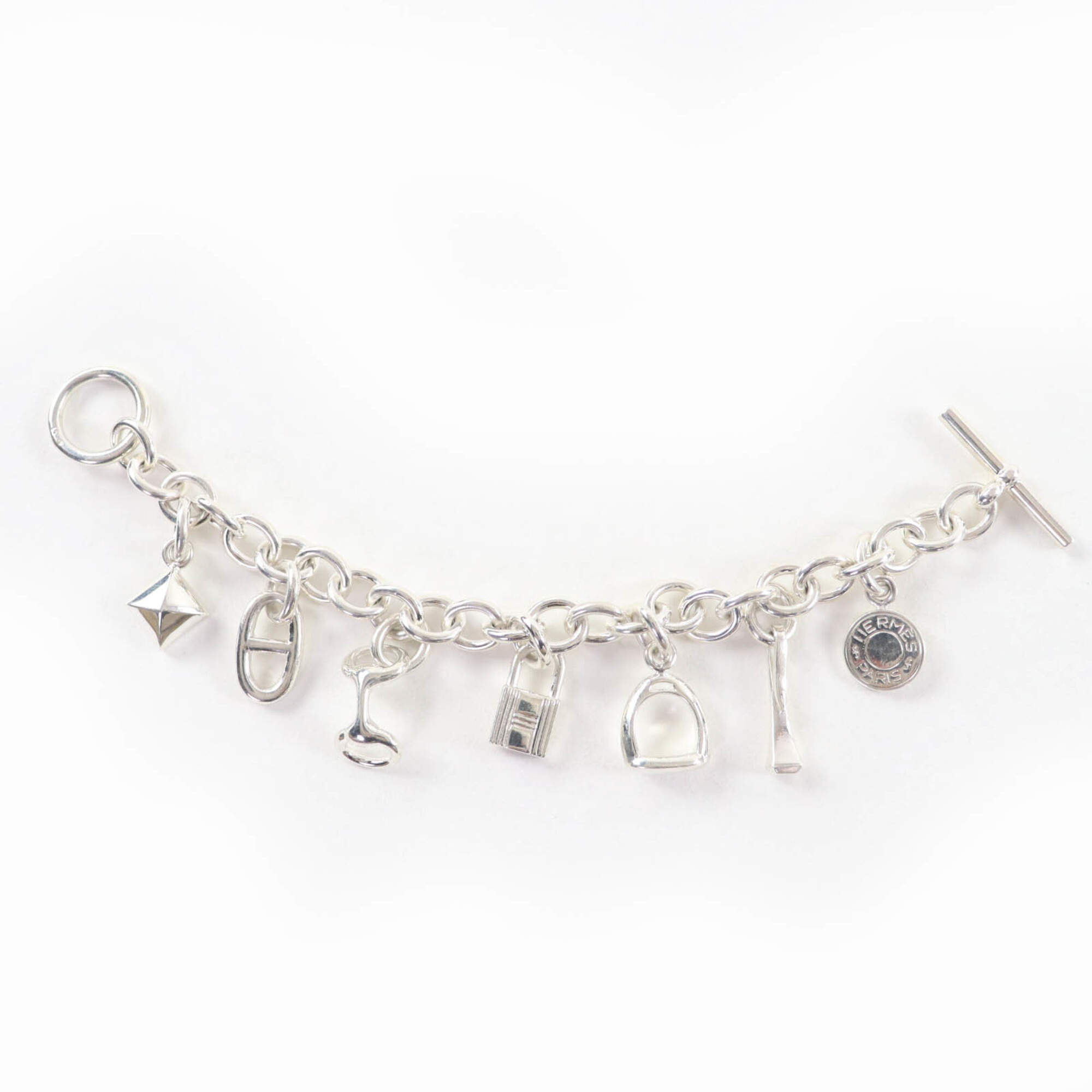 Hermès Amulette 7 Sellier Cadena Medor Chaine d'Ancr RN0000781