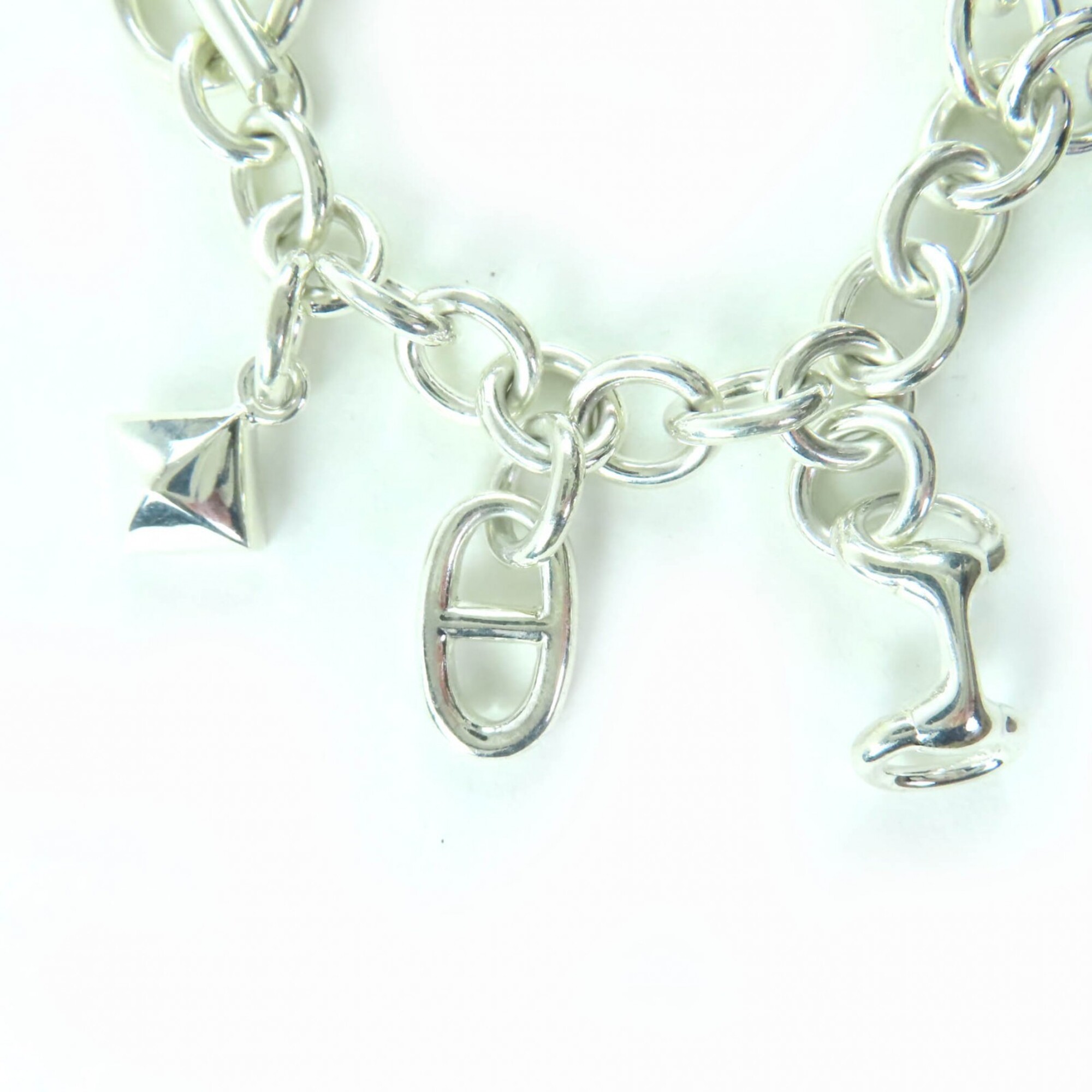 Hermès Amulette 7 Sellier Cadena Medor Chaine d'Ancr RN0000781