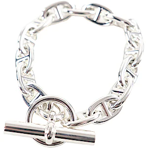 Hermès Chaine d'Ancre MM AG925 Bracelet RN0000785 Hermès Chaine d'Ancre MM AG925 Bracelet RN0000785
