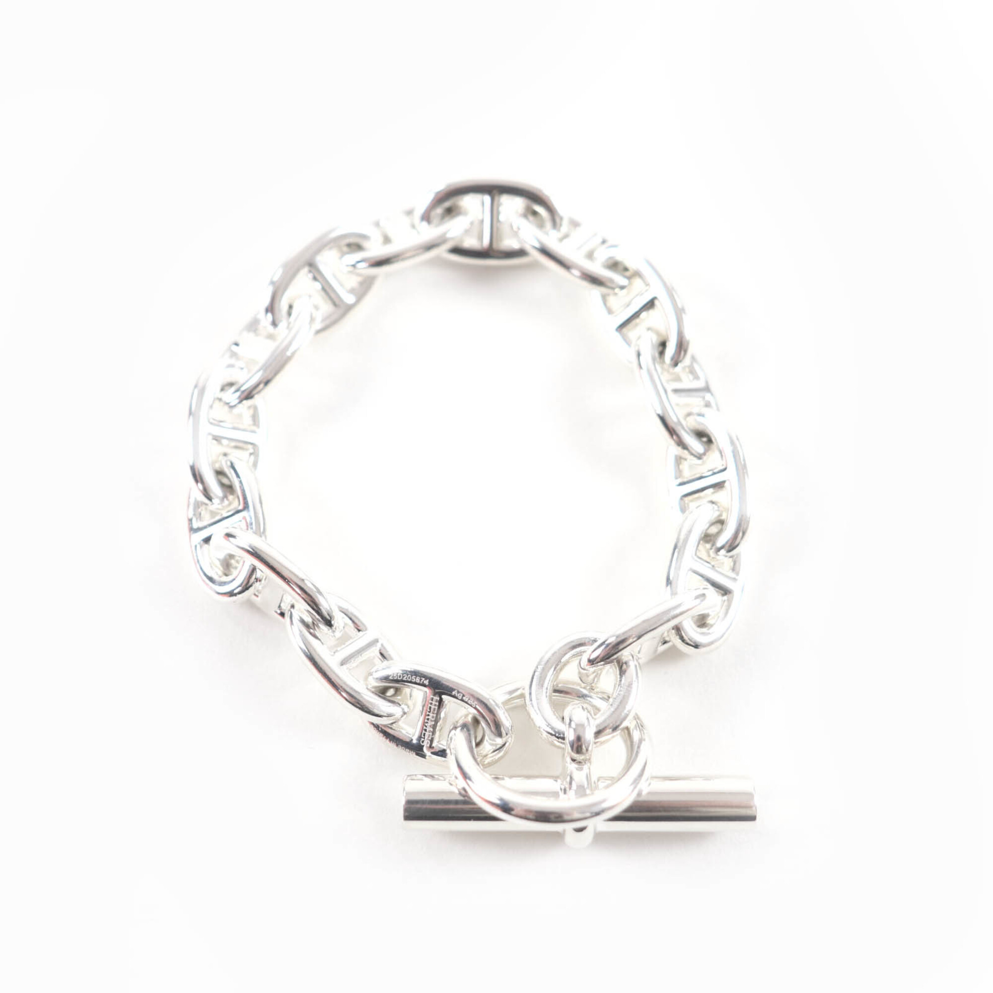 Hermès Chaine d'Ancre MM AG925 Bracelet RN0000785