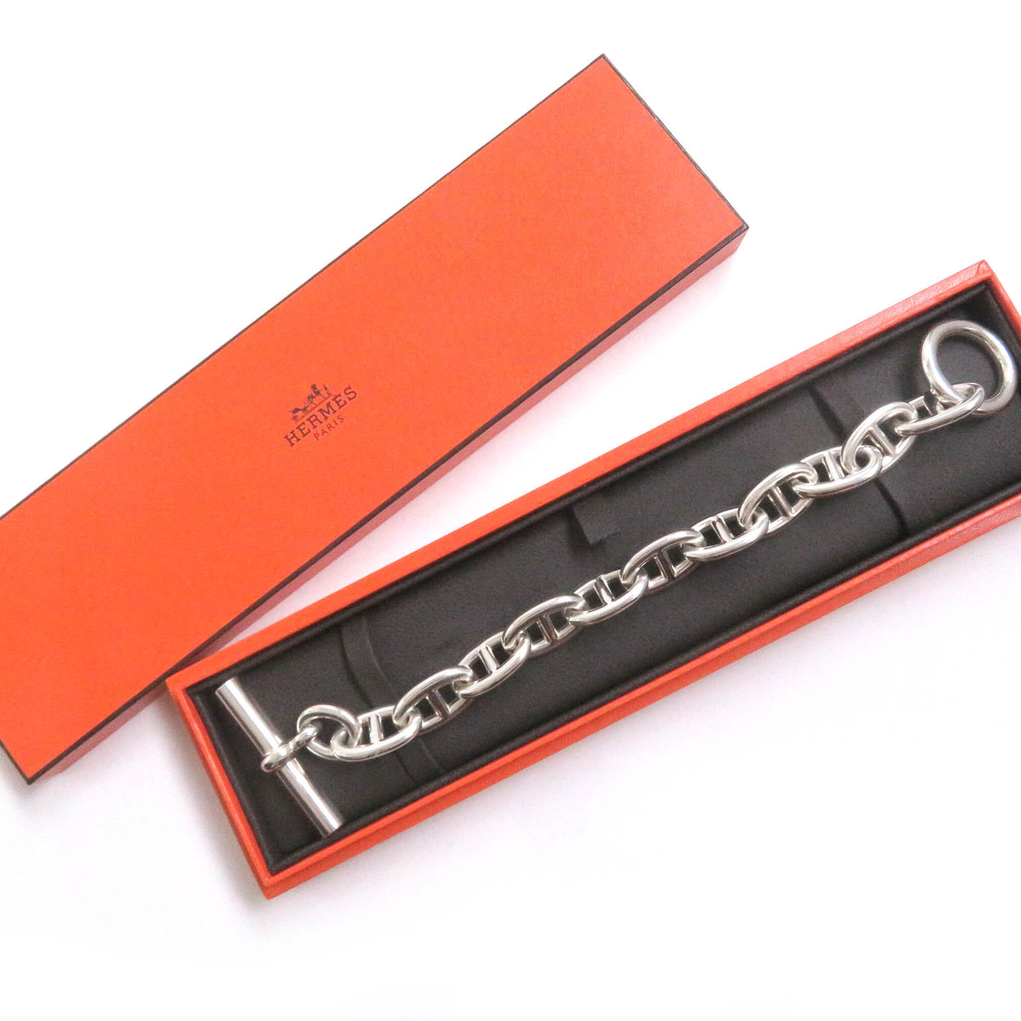 Hermès Chaine d'Ancre TGM 11-link bracelet RN0000792