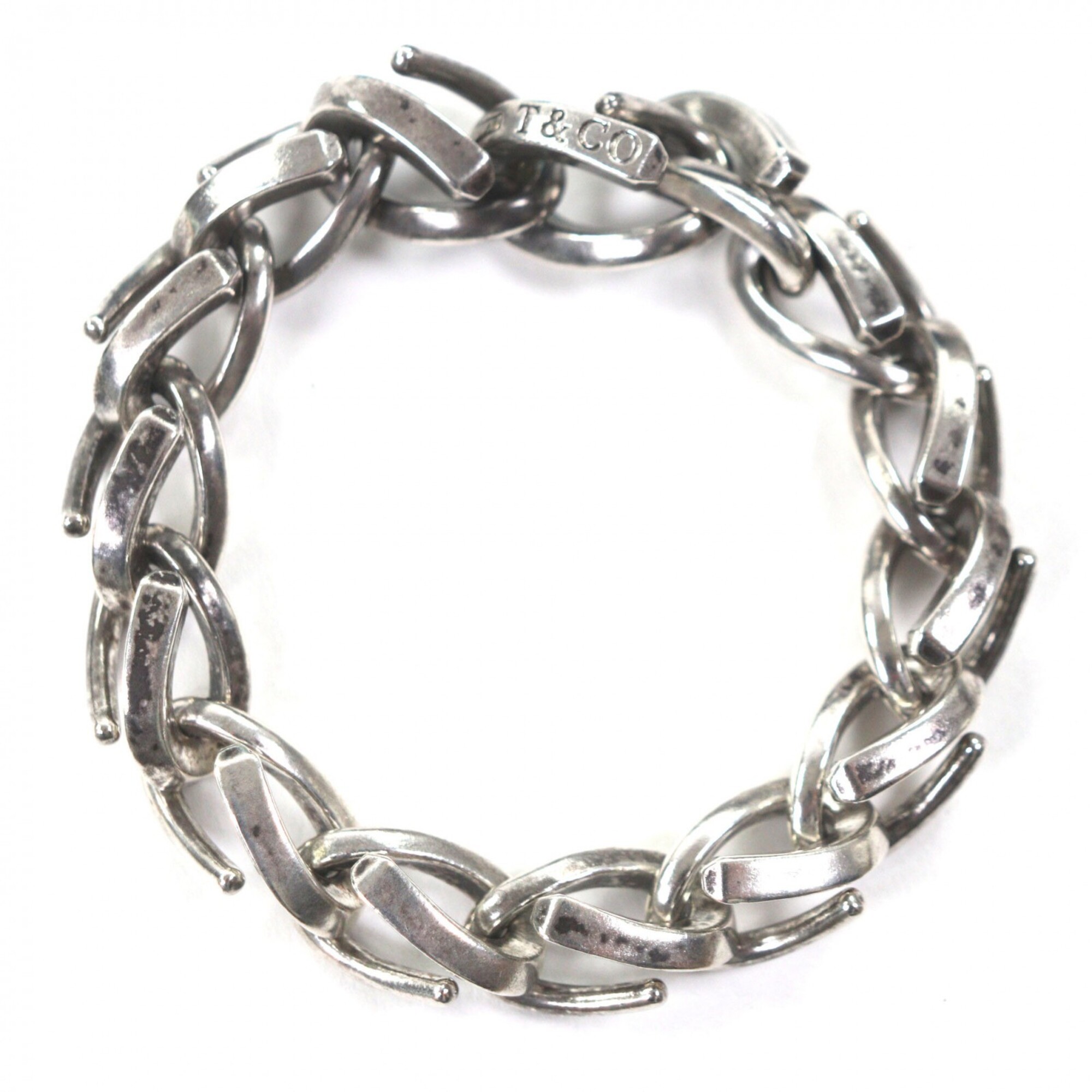 Tiffany Tiffany Forge Large Link Bracelet RN0000795