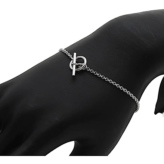 Hermès Mini Chaine d'Ancre Bracelet RN0000804 Hermès Mini Chaine d'Ancre Bracelet RN0000804