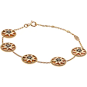 Christian Dior Dior Rose des Vents Diamond Pink Opal 5 Icon RN0000806 Christian Dior Dior Rose des Vents Diamond Pink Opal 5 Icon RN0000806