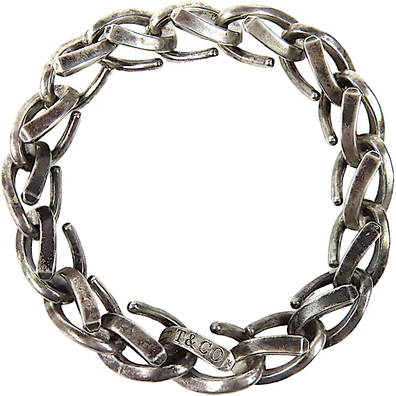 Tiffany Tiffany Forge Large Link Bracelet RN0000807 Tiffany Tiffany Forge Large Link Bracelet RN0000807