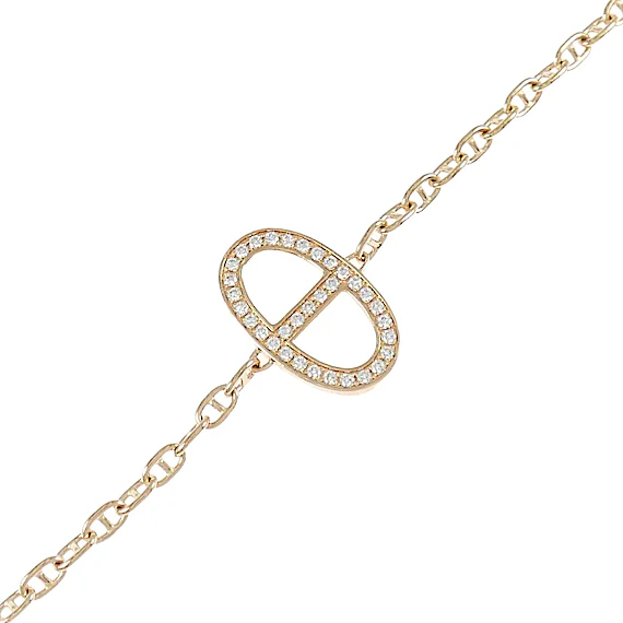 Hermès Chaine d'Ancre Contour Bracelet RN0000813 Hermès Chaine d'Ancre Contour Bracelet RN0000813