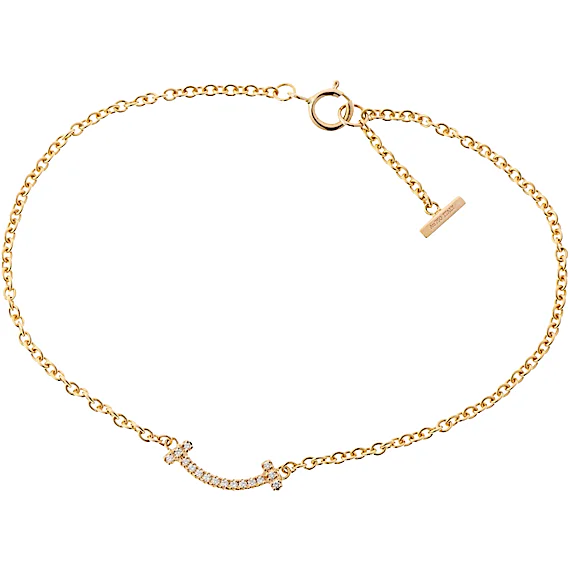 Tiffany T Smile Mini Bracelet with Diamonds RN0000834 Tiffany T Smile Mini Bracelet with Diamonds RN0000834
