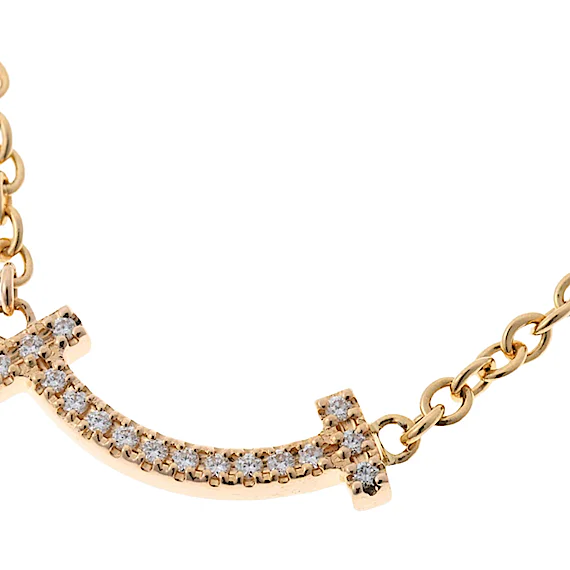 Tiffany T Smile Mini Bracelet with Diamonds RN0000834 Tiffany T Smile Mini Bracelet with Diamonds RN0000834