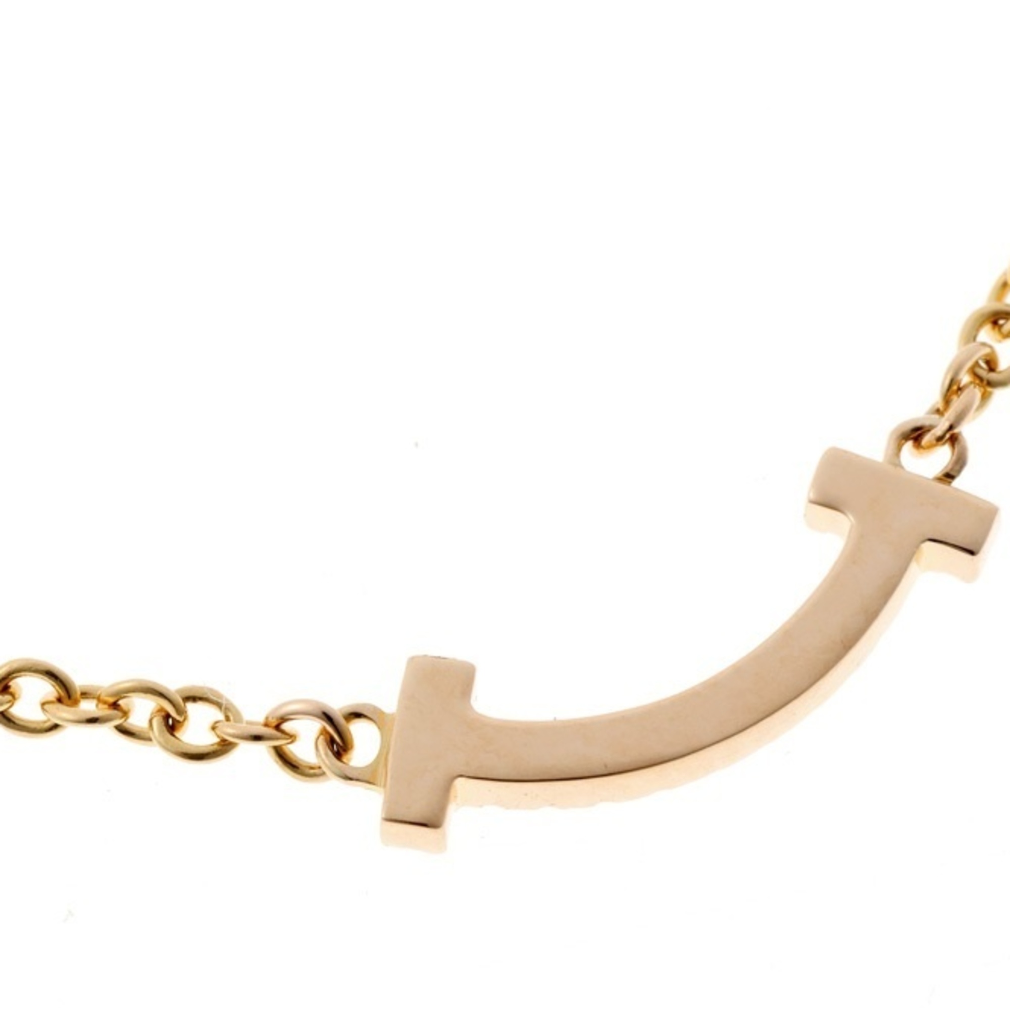 Tiffany T Smile Mini Bracelet with Diamonds RN0000834