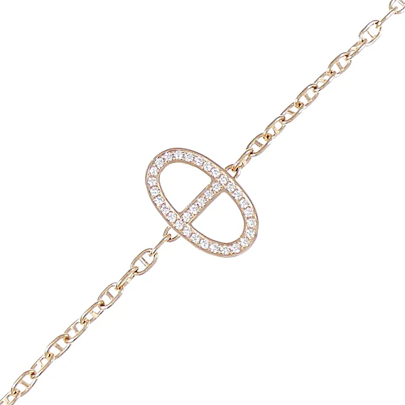 Hermès Chaine d'Ancre Contour Bracelet RN0000836 Hermès Chaine d'Ancre Contour Bracelet RN0000836