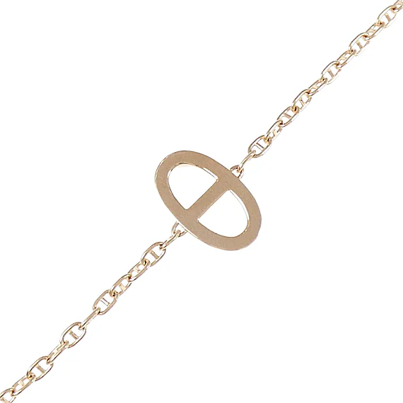 Hermès Chaine d'Ancre Contour Bracelet RN0000836 Hermès Chaine d'Ancre Contour Bracelet RN0000836