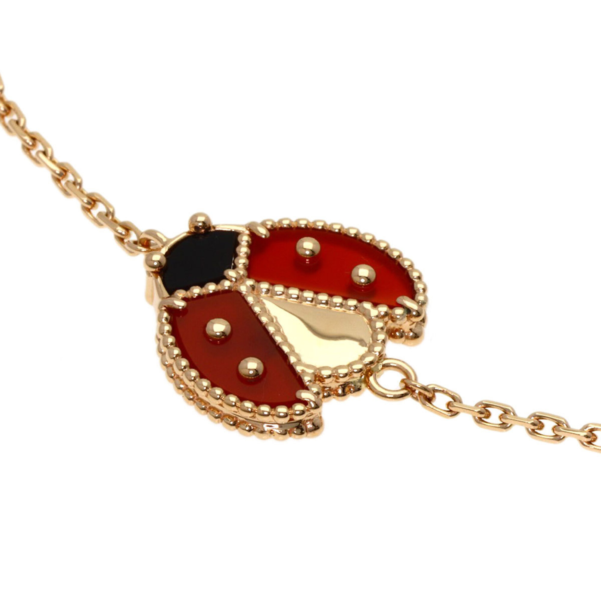 Van Cleef & Arpels Lucky Spring Open Wing Ladybug Bracelet RN0000838