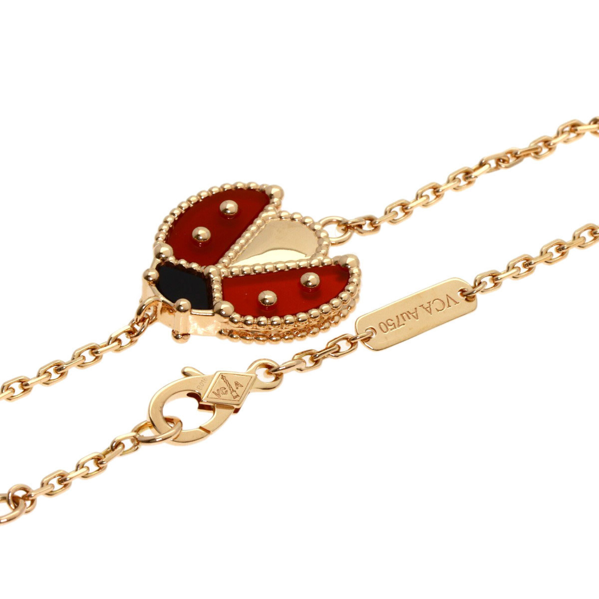 Van Cleef & Arpels Lucky Spring Open Wing Ladybug Bracelet RN0000838