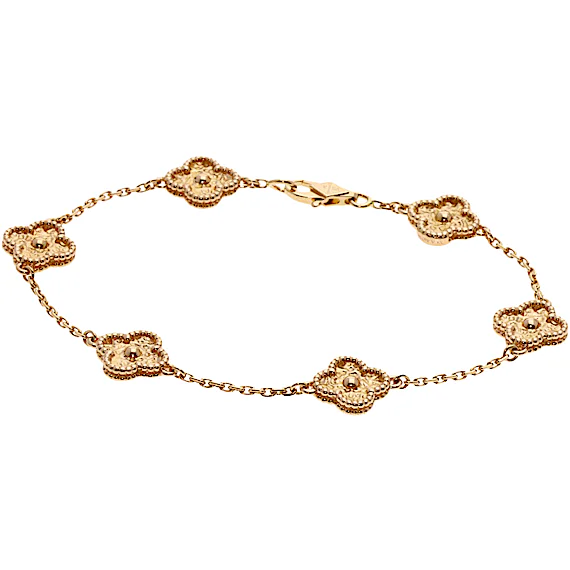 Van Cleef & Arpels Sweet Alhambra 6-Motif Bracelet RN0000842 Van Cleef & Arpels Sweet Alhambra 6-Motif Bracelet RN0000842
