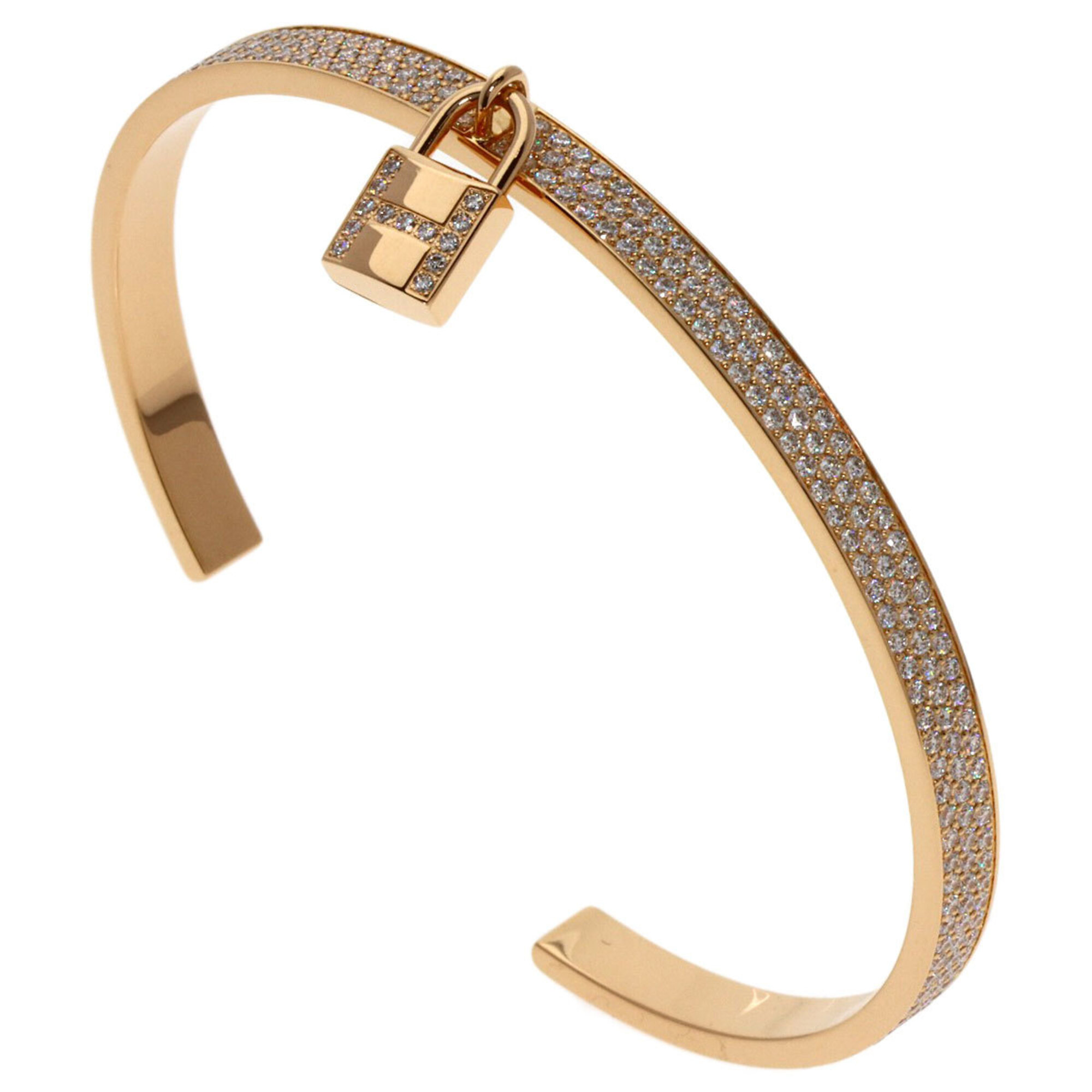 Hermès Kelly Clochette Full Diamond Bracelet RN0000843