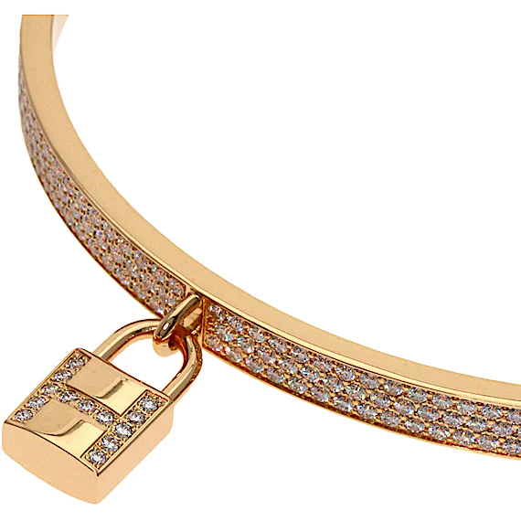 Hermès Kelly Clochette Full Diamond Bracelet RN0000843 Hermès Kelly Clochette Full Diamond Bracelet RN0000843