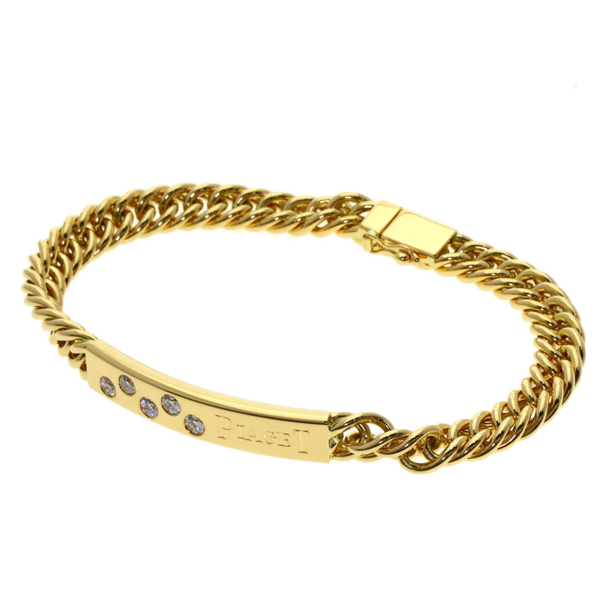 Piaget Piaget Logo Diamond Bracelet 18K Yello RN0000866