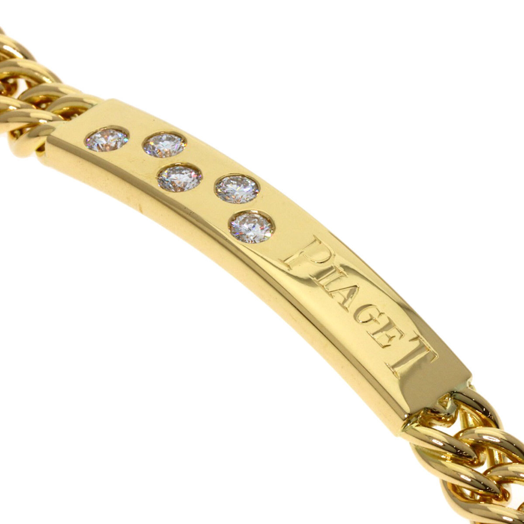 Piaget Piaget Logo Diamond Bracelet 18K Yello RN0000866