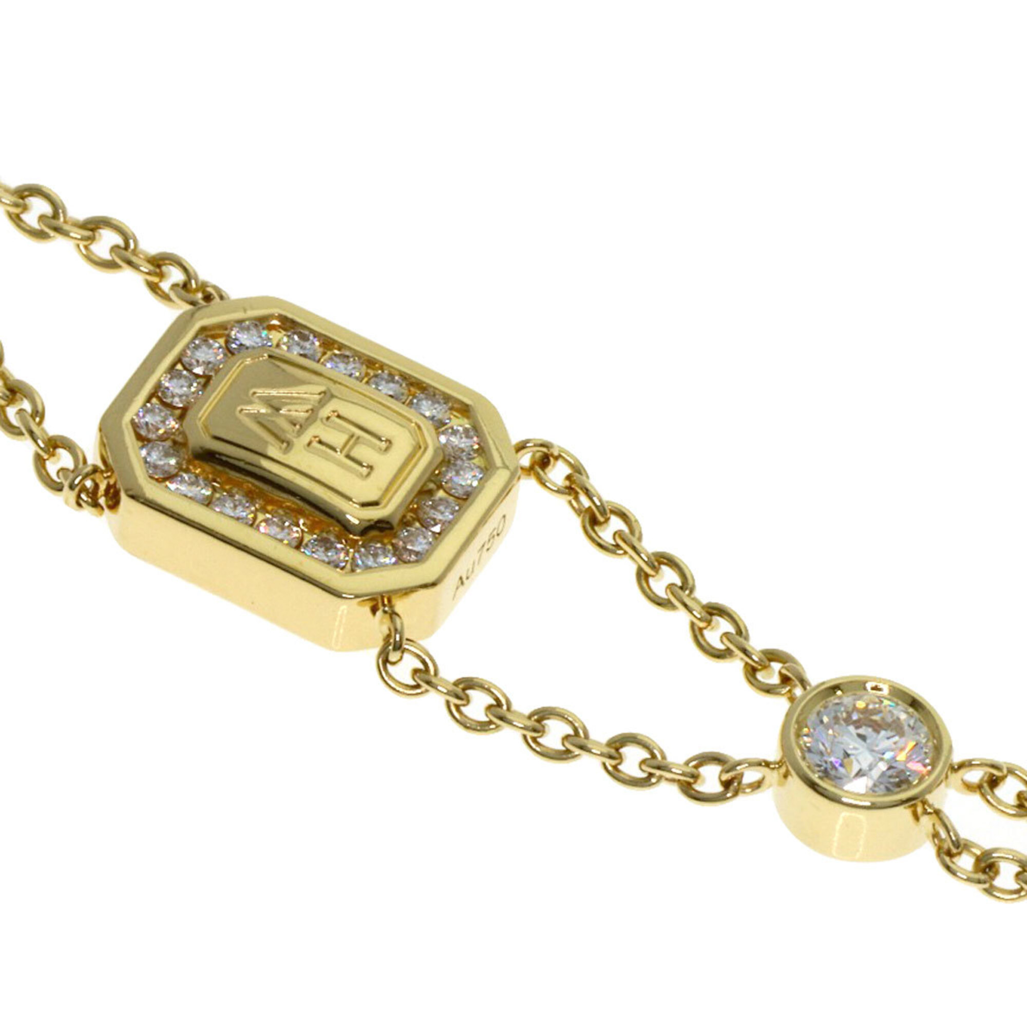 Harry Winston HW Logo Diamond Bracelet RN0000867