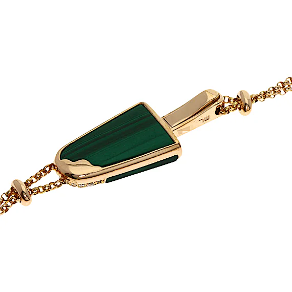 Bvlgari Bulgari Gelati Malachite Diamond Bracelet RN0000868 Bvlgari Bulgari Gelati Malachite Diamond Bracelet RN0000868