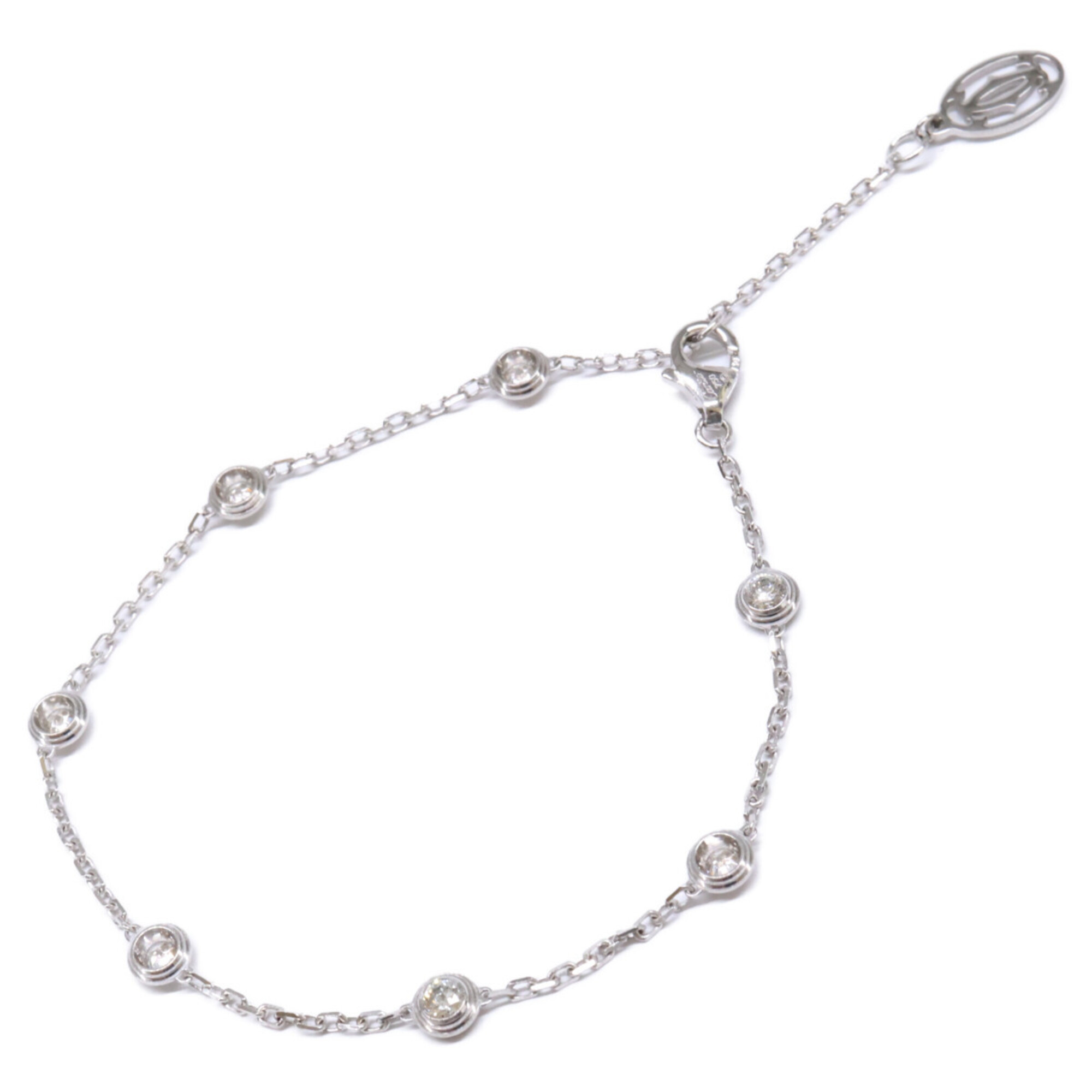 Cartier Cartier 750WG Damour 7P Diamond Bracelet RN0000874