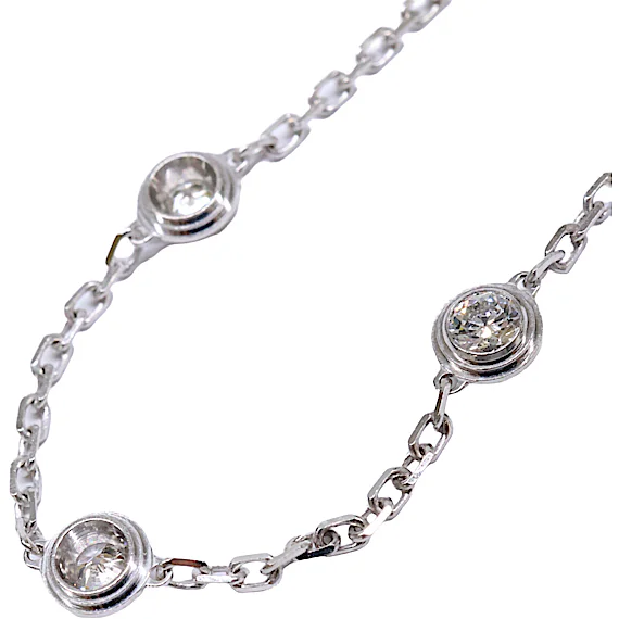 Cartier Cartier 750WG Damour 7P Diamond Bracelet RN0000874 Cartier Cartier 750WG Damour 7P Diamond Bracelet RN0000874