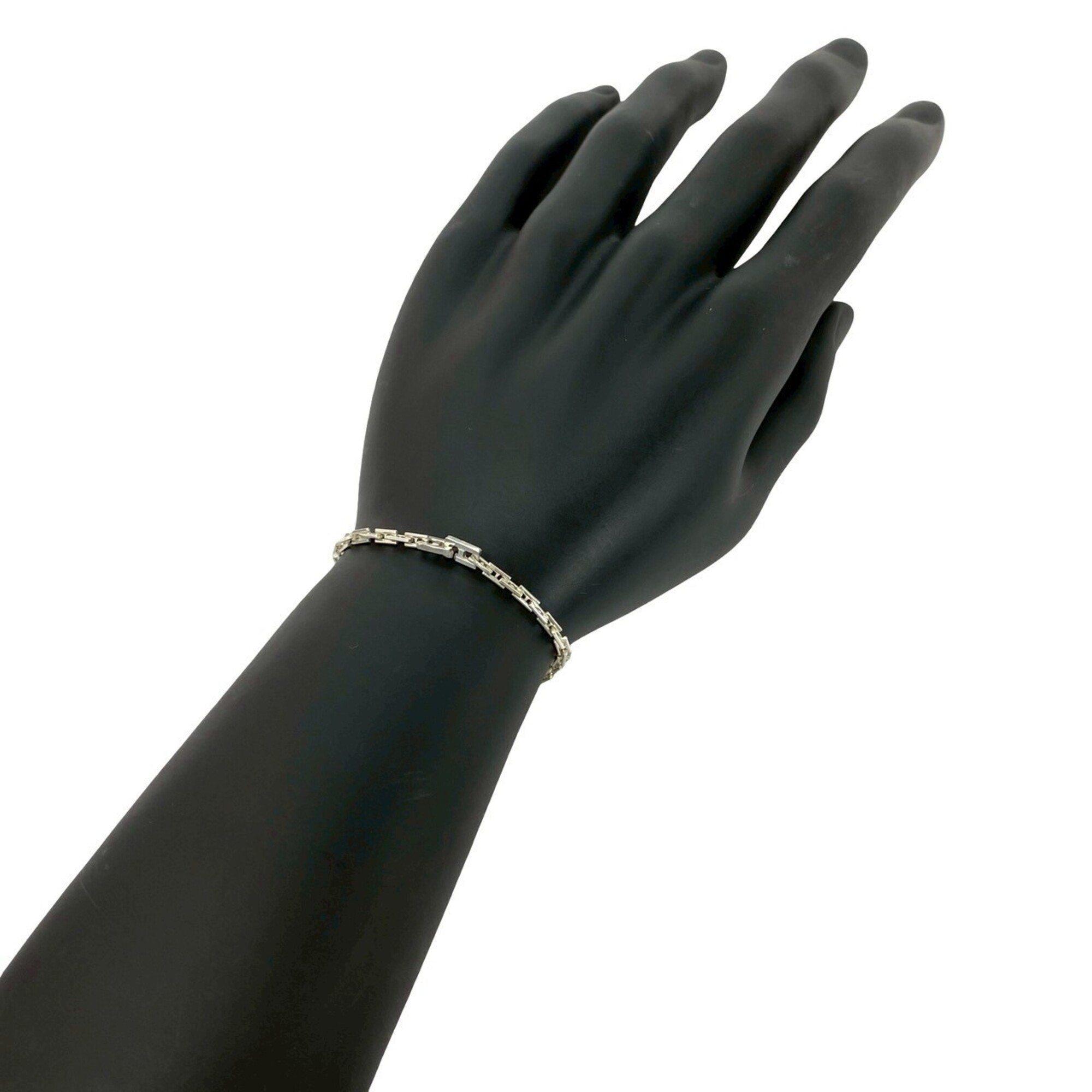 Hermès HERMES Hercules PM Sterling Silver 925 Bracel RN0000880