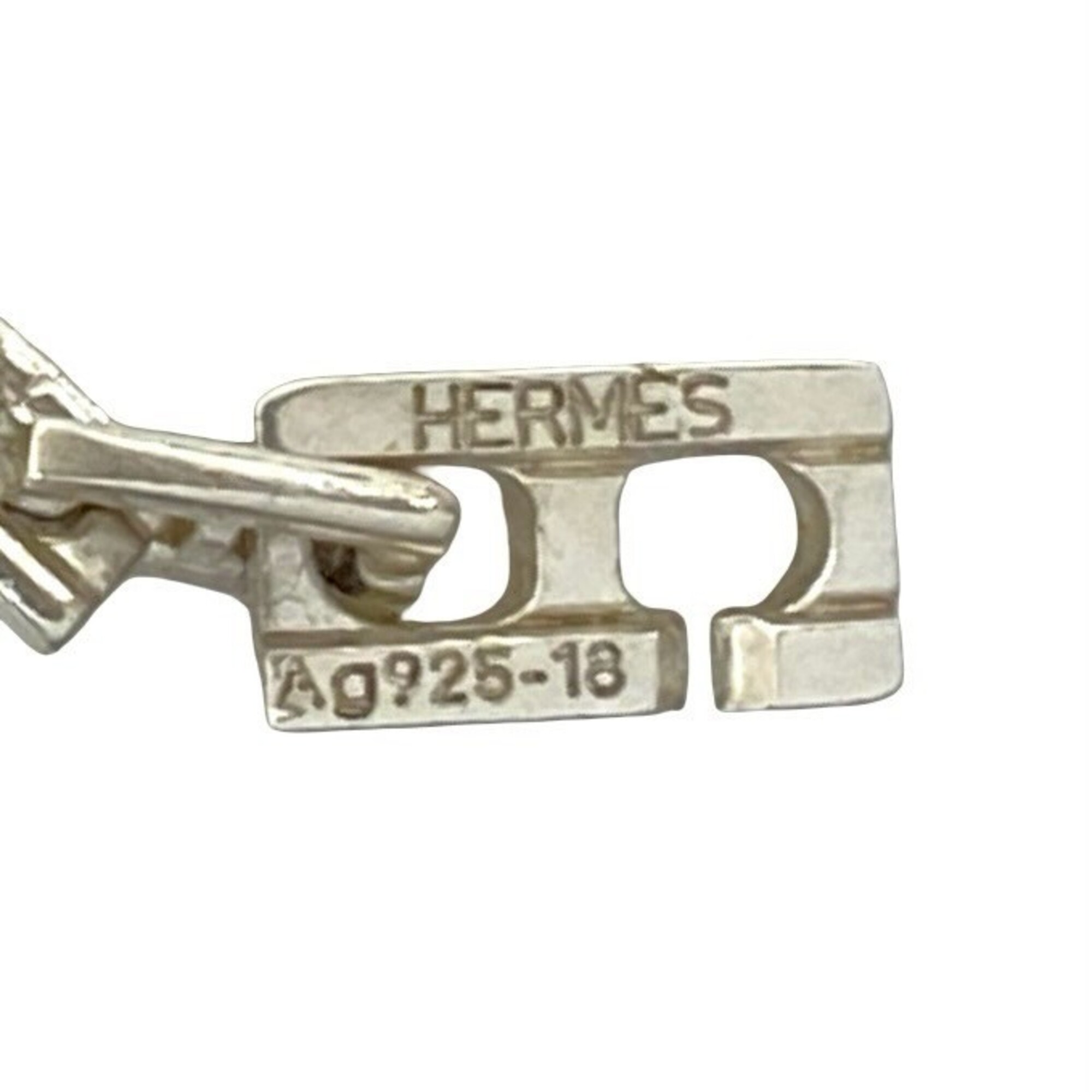 Hermès HERMES Hercules PM Sterling Silver 925 Bracel RN0000880