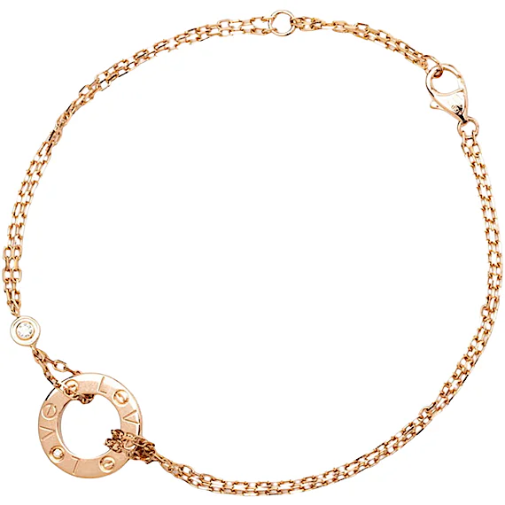 Cartier Cartier Love Circle 2-Diamond Bracelet RN0000895 Cartier Cartier Love Circle 2-Diamond Bracelet RN0000895