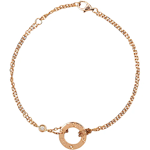 Cartier Cartier Love Circle 2-Diamond Bracelet RN0000895 Cartier Cartier Love Circle 2-Diamond Bracelet RN0000895
