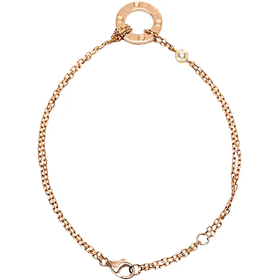 Cartier Cartier Love Circle 2-Diamond Bracelet RN0000895 Cartier Cartier Love Circle 2-Diamond Bracelet RN0000895