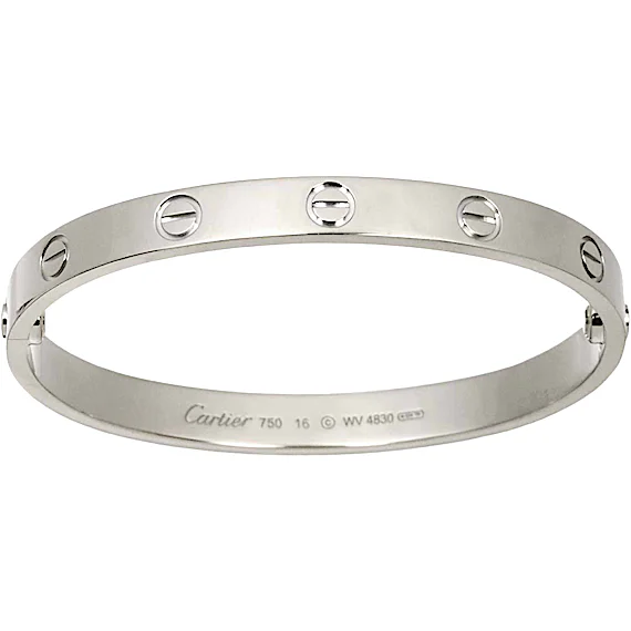 Cartier Cartier Love Bracelet #16 18K WG RN0000898 Cartier Cartier Love Bracelet #16 18K WG RN0000898